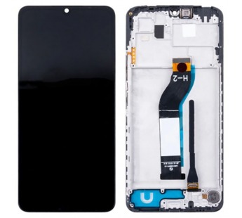 Дисплей для Xiaomi Redmi 13C 4G (23100RN82L) модуль с рамкой Черный - OR#2107181