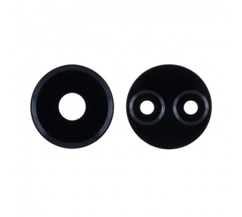 Стекло камеры для Tecno Camon 19 (CI6n) (комплект 2 шт.) Черный#2071309