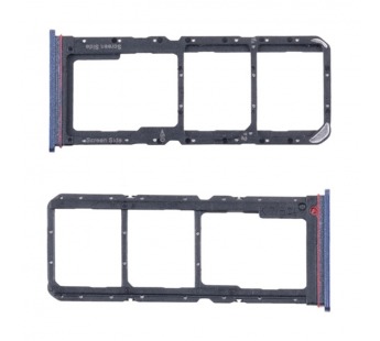 Держатель SIM для Tecno Spark 10 Pro (KI7) Черный#2065008