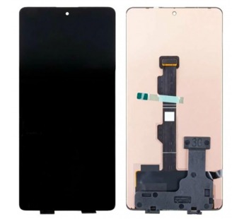 Дисплей для Xiaomi Redmi Note 13 Pro 4G/Poco M6 Pro 4G (23117RA68G/2312FPCA6G) в сборе с тачскрином Черный - (OLED)#2086734
