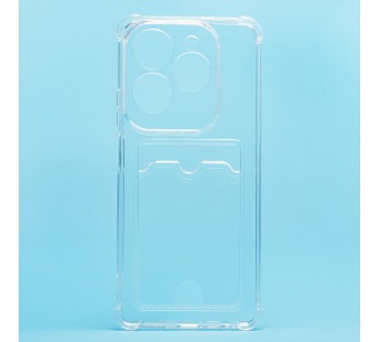 Чехол-накладка - SC276 с картхолдером для "TECNO Spark 20 Pro 5G" (transparent) (234024)#2059939