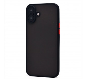 Чехол-накладка - PC041 для "Apple iPhone 16 Plus" (black) (234422)#2038773