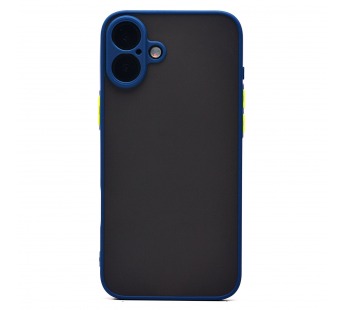 Чехол-накладка - PC041 для "Apple iPhone 16 Plus" (dark blue) (234426)#2038770