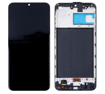 Дисплей для Samsung Galaxy M30s/M21 (M307F/M215F) модуль с рамкой Черный - (OLED)#2086749