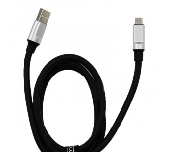 Кабель USB - MicroUSB XO NB251 (6A, силикон) Черный#2076493