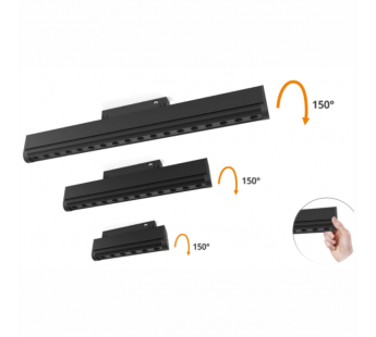 Трековый светильник Rori СВ04-05 48В 5Вт 30° CRI >90 3000K L130xW22xH42 (1/40), шт#2060181