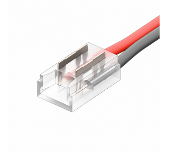 Коннектор Кн-3-05 для COB и SMD ленты 2PIN 5мм прямой с проводом, шт#2035733