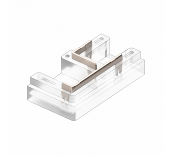 Коннектор Кн-3-08 для COB и SMD ленты 2PIN 8мм угловой, шт#2035737