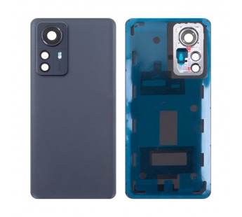 Задняя крышка для Xiaomi 12 Pro (2201122G) Серый - Премиум#2080297