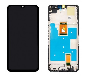 Дисплей для Huawei Honor X6a (5109ATKH) в рамке + тачскрин (черный) (100% LCD)#2054392
