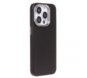 Чехол-накладка - SM028 SafeMag Carbon для "Apple iPhone 15 Pro" (black) (234708)#2040822