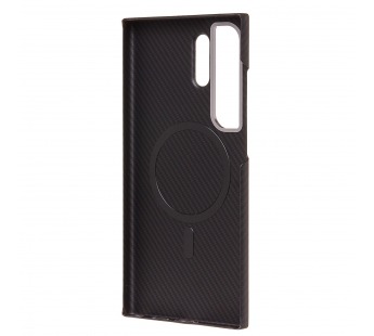 Чехол-накладка - SM028 SafeMag Carbon для "Samsung Galaxy S24 Ultra" (black) (234707)#2066732