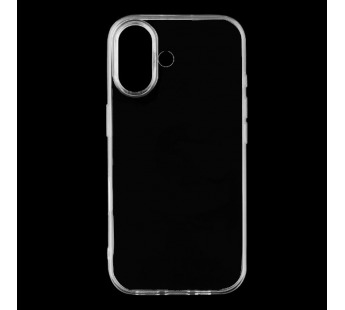 Накладка силиконовая Vixion 1,0мм для iPhone 16 Plus (прозрачный)#2100041