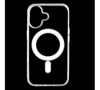 Накладка Vixion для iPhone 16 MagSafe (прозрачный)#2035388
