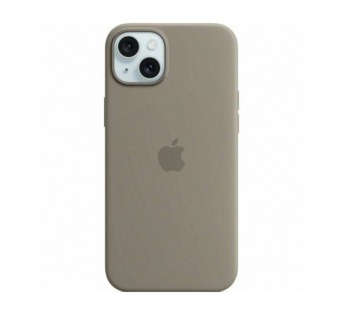 Чехол для iPhone 15 Silicone Case, Magsafe, серый#2072499