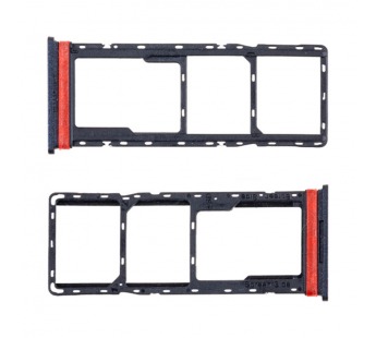 Держатель SIM для Infinix Hot 30i (X669D) Черный#2065228