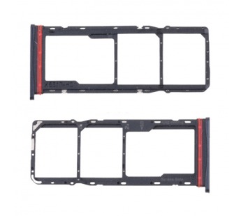 Держатель SIM для Infinix Smart 7 Plus (X6517) Черный#2065231