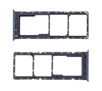 Держатель SIM для Tecno Spark 10 4G (KI5q) Черный#2065235