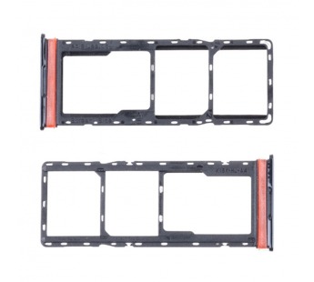 Держатель SIM для Tecno Spark 10C (KI5m) Черный#2065236