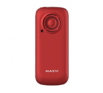Мобильный телефон MAXVI B21 ds с док станцией Red (2.4"/1,3МП/2300mAh)#2042239