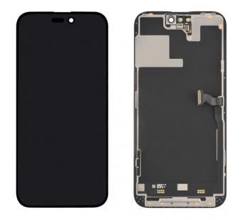 Дисплей для iPhone 14 Pro Max + тачскрин черный с рамкой 100% (с разбора)#2099381