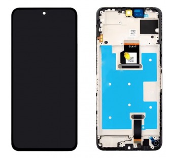 Дисплей для Huawei Honor X7b в рамке + тачскрин (черный) (100% LCD)#2104492