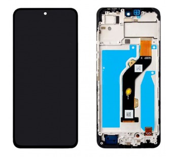 Дисплей для Infinix Hot 30 Play в рамке + тачскрин (черный) (100% LCD)#2070088