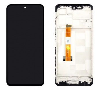 Дисплей для Realme C55 (RMX3710) в рамке + тачскрин (черный) (100% LCD)#2070068