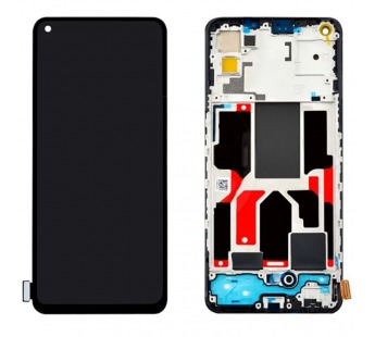 Дисплей для Realme GT Master Edition в рамке + тачскрин (черный) (100% LCD)#2086698