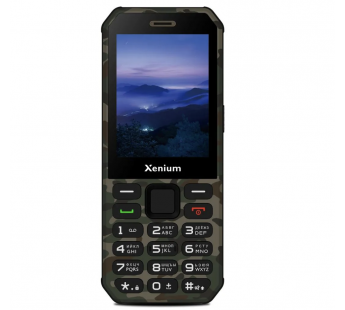 Мобильный телефон Xenium X300 Green (2.8"/0.3МП/3000mAh)#2037963