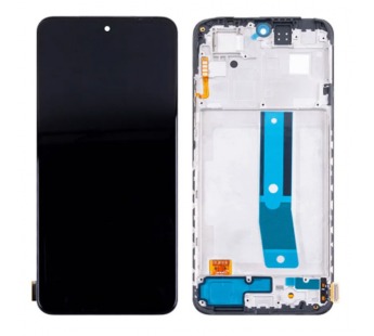 Дисплей для Xiaomi Redmi Note 11 (2201117TY) модуль с рамкой Черный - (OLED)#2079366