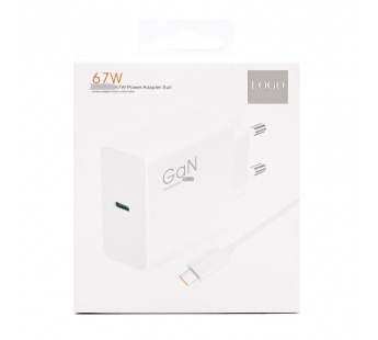 Адаптер Сетевой с кабелем ORG Xiaomi [BHR4927GL] (повр. уп) Type-C 67W (Type-C/Type-C) (C) ((235904)#2073272