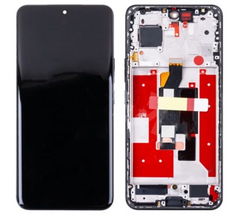 Дисплей для Huawei Honor 90 (REA-NX9) модуль с рамкой Черный - OR#2123278