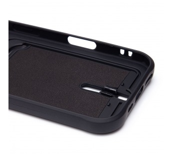 Чехол-накладка - SC304 c картхолдером для "Apple iPhone 16" (black) (234441)#2140025