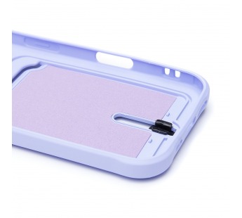 Чехол-накладка - SC304 c картхолдером для "Apple iPhone 16" (light violet) (234445)#2140041