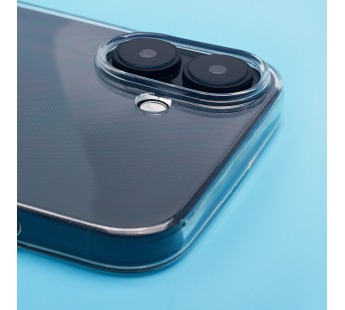 Чехол-накладка Activ ASC-101 Puffy для "Apple iPhone 16 Plus" (прозрачный) (234394)#2097097