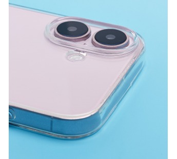 Чехол-накладка Activ ASC-101 Puffy для "Apple iPhone 16" (прозрачный) (234393)#2097103