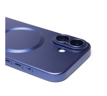 Чехол-накладка - SM020 Matte SafeMag для "Apple iPhone 16 Plus" (dark blue) (234703)#2102344