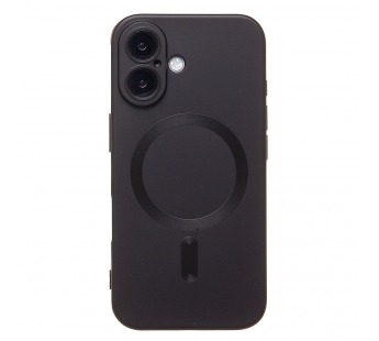 Чехол-накладка - SM020 Matte SafeMag для "Apple iPhone 16" (black) (234697)#2040331