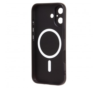 Чехол-накладка - SM020 Matte SafeMag для "Apple iPhone 16" (black) (234697)#2061286