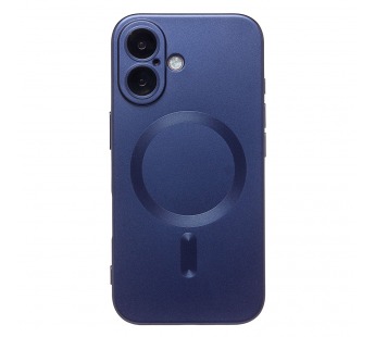 Чехол-накладка - SM020 Matte SafeMag для "Apple iPhone 16" (dark blue) (234698)#2040327
