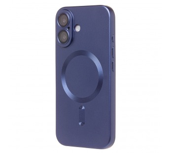 Чехол-накладка - SM020 Matte SafeMag для "Apple iPhone 16" (dark blue) (234698)#2040326