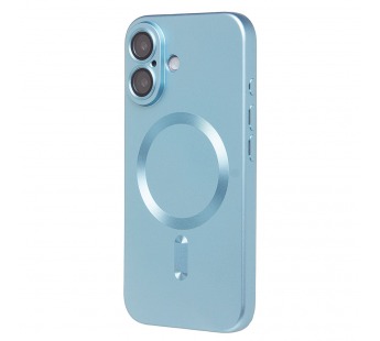 Чехол-накладка - SM020 Matte SafeMag для "Apple iPhone 16" (light blue) (234701)#2040324