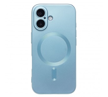 Чехол-накладка - SM020 Matte SafeMag для "Apple iPhone 16" (light blue) (234701)#2040325