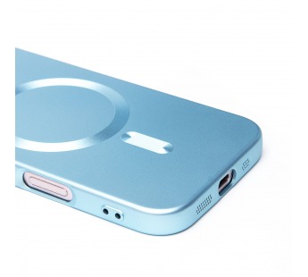 Чехол-накладка - SM020 Matte SafeMag для "Apple iPhone 16" (light blue) (234701)#2102325