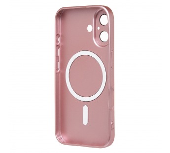 Чехол-накладка - SM020 Matte SafeMag для "Apple iPhone 16" (light pink) (234700)#2061285