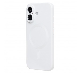 Чехол-накладка - SM020 Matte SafeMag для "Apple iPhone 16" (white) (234699)#2061289