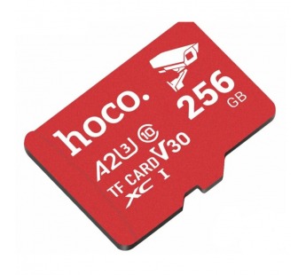 Micro SDXC карта памяти HOCO 256ГБ A2 Class 10, для видеонаблюдения#2039148