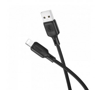 Кабель USB - Lightning BOROFONE BX113 (черный) 2м#2039122