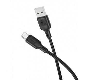 Кабель USB - TypeC BOROFONE BX113 (черный) 1м#2039110